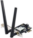 ASUS PCE-BE6500 WiFi 7 Bluetooth 5.4 Adapter BE6500 Triband, PCI Express, 2x...