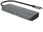 Icy Box 6 in 1 Docking station 1x HDMI 4K60Hz 4x USB Type-A 5 Gb