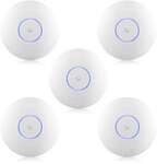 Ubiquiti U7 Pro WiFi 7 Access Point 5er Pack BE9300 Triband, 1x 2.5G RJ45,...