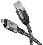 Goobay Ethernet-Kabel USB-C&trade; 3.1 auf RJ45, 1 m