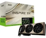 MSI GeForce RTX 5070 12G INSPIRE 3X OC - 12GB GDDR7, HDMI, 3x DP
