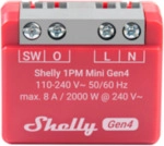 Shelly 1PM Mini Gen. 4 - Steuerrelais mit Messfunktion, Unterputz, max. 8A, WLAN,