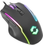 Speedlink DECUS NX RGB Gaming Maus, schwarz gummiert