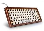Sharkoon SGK50 S3 Wood Barebone kabelgebundene Gaming Tastatur mit Holzgeh&auml;use