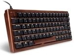 Sharkoon SGK50 S3 Wood PBT kabelgebundene Gaming Tastatur mit Holzgeh&auml;use und