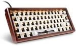 Sharkoon SGK50 S4 Gen 2 Wood PBT kabelgebundene Gaming Tastatur mit...