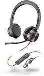 Poly Blackwire 8225 Stereo USB-C HS +USB-C/A