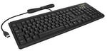 Keysonic Tastatur KSK-8008U-IP, Kabelgebunden Wasserdicht nach Schutzklasse IPX7,