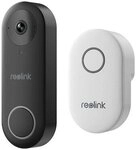 Reolink D340P Video-T&uuml;rklingel mit Gong 5MP 2K+ (2560x1920), PoE, IP65-Wetterschutz,
