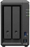 Synology DiskStation DS725+ NAS 2-Bay AMD Ryzen&trade; R1600, 4GB DDR4 RAM, 0/2 HDD/SSD