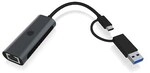 Icy Box USB Type-C/Type-A zu 2.5 Gigabit Ethernet LAN Adapter