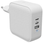Hyper&reg; HyperJuice&reg; 70W USB-C GaN Travel Charger (3C+1A) - White HyperJuice&reg; 70W
