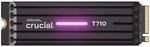 Crucial T710 Heatsink SSD 2TB M.2 2280 PCIe Gen5 NVMe Internes...