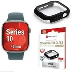 DISPLEX Full Body Apple Series 10, 46mm, schwarz Handytasche