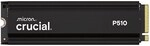Crucial P510 Heatsink SSD 1TB M.2 2280 PCIe Gen5 NVMe Internes...
