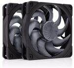 Noctua NF-A12x25 G2 PWM SX2-PP chromax.black | Geh&auml;usel&uuml;fter