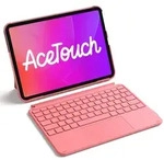 Inateck Ultraleichte Tastaturh&uuml;lle, rot f&uuml;r iPad 11" A16 2025, iPad 10, iPad...