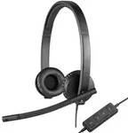 Logitech 981-001430, Logitech H570E, USB Stereo Headset, Kabelgebunden