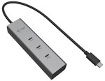 i-tec USB-C Charging Metal HUB 5port mit USB-C video 8K, Power Delivery 85W