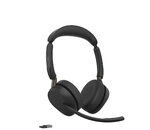 Jabra Evolve3 65 Stereo, LINK 390a, MS, Ladestation