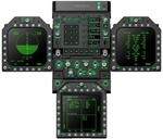MOZA FMP18 Panel Bundle Modulares Cockpit-System, authentische F/A-18-Bedienung,