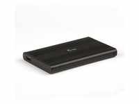 i-tec MySafe AluBasic Advance externes Festplattengehäuse schwarz [für 2,5" (6,4cm)