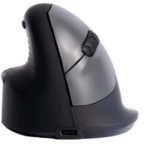 R-GO HE Ergo Mouse, Ergonomische Maus, Kabellos Linksh&auml;nder, 4 Tasten, Gr&ouml;&szlig;e M