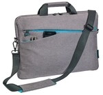 PEDEA Notebook Tasche "Fashion" f&uuml;r Ger&auml;te bis 13,3" (33,8cm) grau