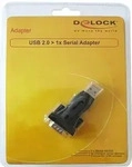 DeLOCK 61460, DeLock USB2.0 to Serial Adapter, 0,8m Kabel