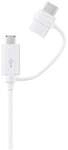 Samsung Combo-Kabel (USB-C & micro-USB), wei&szlig;