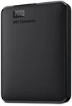 WD Elements Portable 4TB Schwarz Externe Festplatte, USB 3.2 Gen 1x1