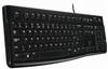Logitech K120 Business Tastatur, US-Layout kabelgebunden, USB, schwarz, mit