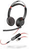 Poly Plantronics Blackwire 5220 Headset, Stereo, USB-A und 3,5mm - Klinke, Unified