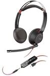 Poly Plantronics Blackwire 5220 Headset, Stereo, USB-C und 3,5mm -Klinke,...