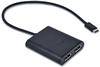 i-tec USB-C 3.1 Dual 4K DP Video Adapter [2x DisplayPort 1.2 Buchse]