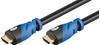 Goobay 2m Premium HDMITM Kabel mit Ethernet [4K@60Hz, HDR, ARC]