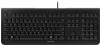 CHERRY KC 1000 Tastatur Schwarz US-Englisch mit EURO Symbol ultraflach, USB,