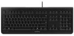 CHERRY KC 1000 Tastatur Schwarz US-Englisch mit EURO Symbol ultraflach, USB,
