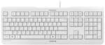 Cherry KC 1000 - Tastatur - Englisch - US - Wei&szlig;/Grau