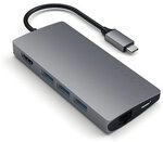Satechi Type-C Multi-Port Hub 4K Ethernet V2 space gray
