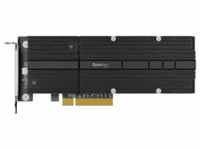 Synology M.2 NVMe SSD-Adapterkarte M2D20 zwei Steckplätzen, PCIe 3.0 x8