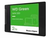 WD Green SSD 2TB 2.5 Zoll SATA 6Gbit/s - interne Solid-State-Drive
