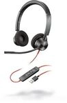 Poly Plantronics Blackwire 3310 Headset, Stereo, USB-A, Unified Communication