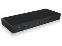 ICY BOX ICYBOX USB-C 13-in-1 USB 3.0 Type-A + Type-C Dock mit PD 65W