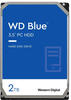 Western Digital WD Blue Desktop 2TB 256MB 3.5 Zoll SATA 6Gb/s - interne PC Festplatte
