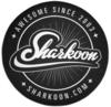 Sharkoon Bodenmatte - American-Vintage-Style - 120cm Durchmesser, schwarz-weiß