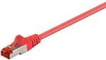 Goobay 7,5m CAT 6 Patchkabel, S/FTP (PiMF), Rot