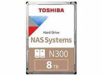Toshiba N300 8TB 3.5 Zoll SATA Bulk Interne NAS Festplatte CMR