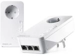 devolo Magic 2 LAN triple Powerline Starter Kit Powerline bis zu 2.400 Mbit/s, 3x