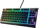 Steelseries Apex 3 TKL Gaming Tastatur - IP32-wasserresistent, kabelgebunden,